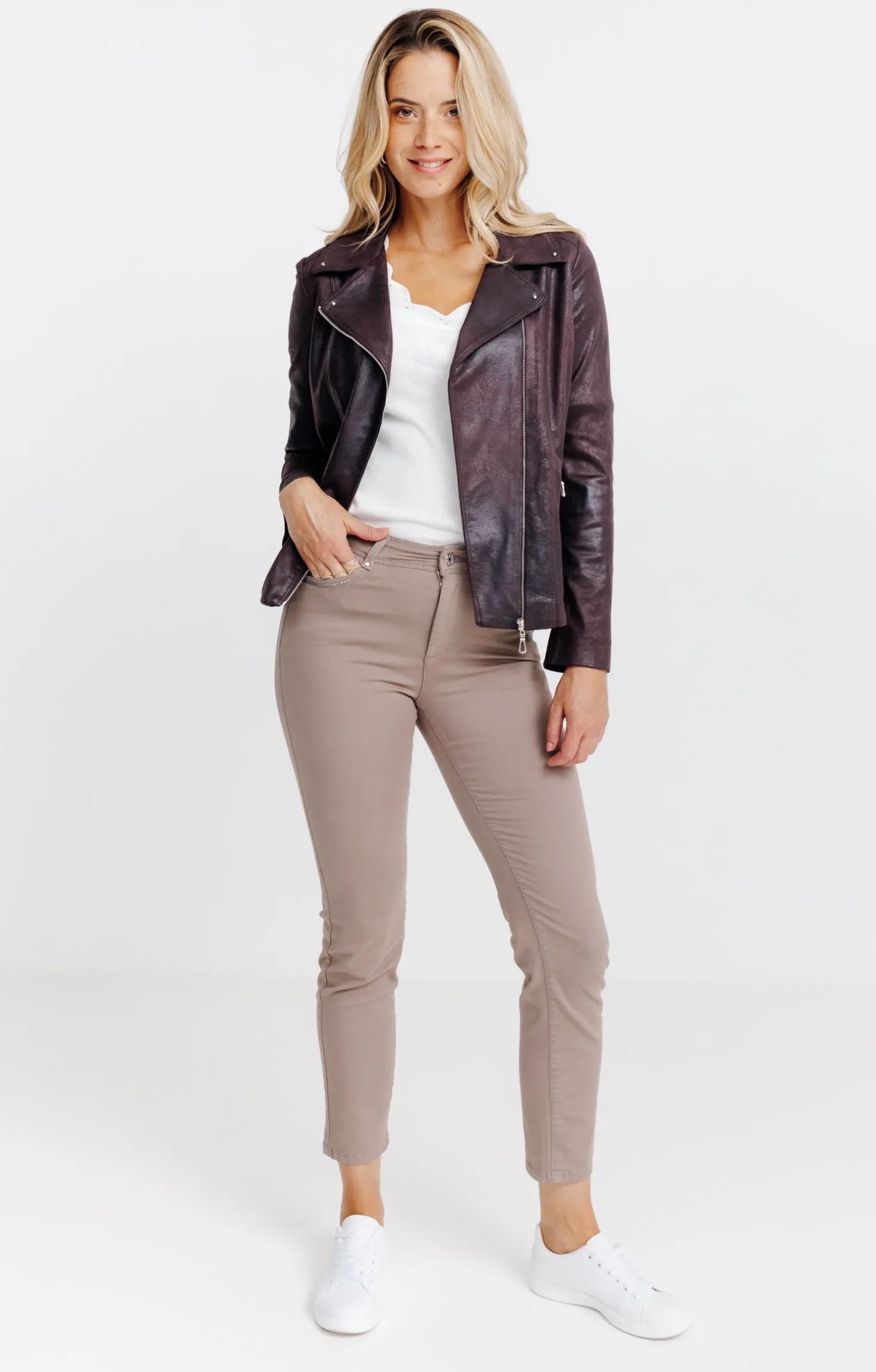 Blouson biker -
