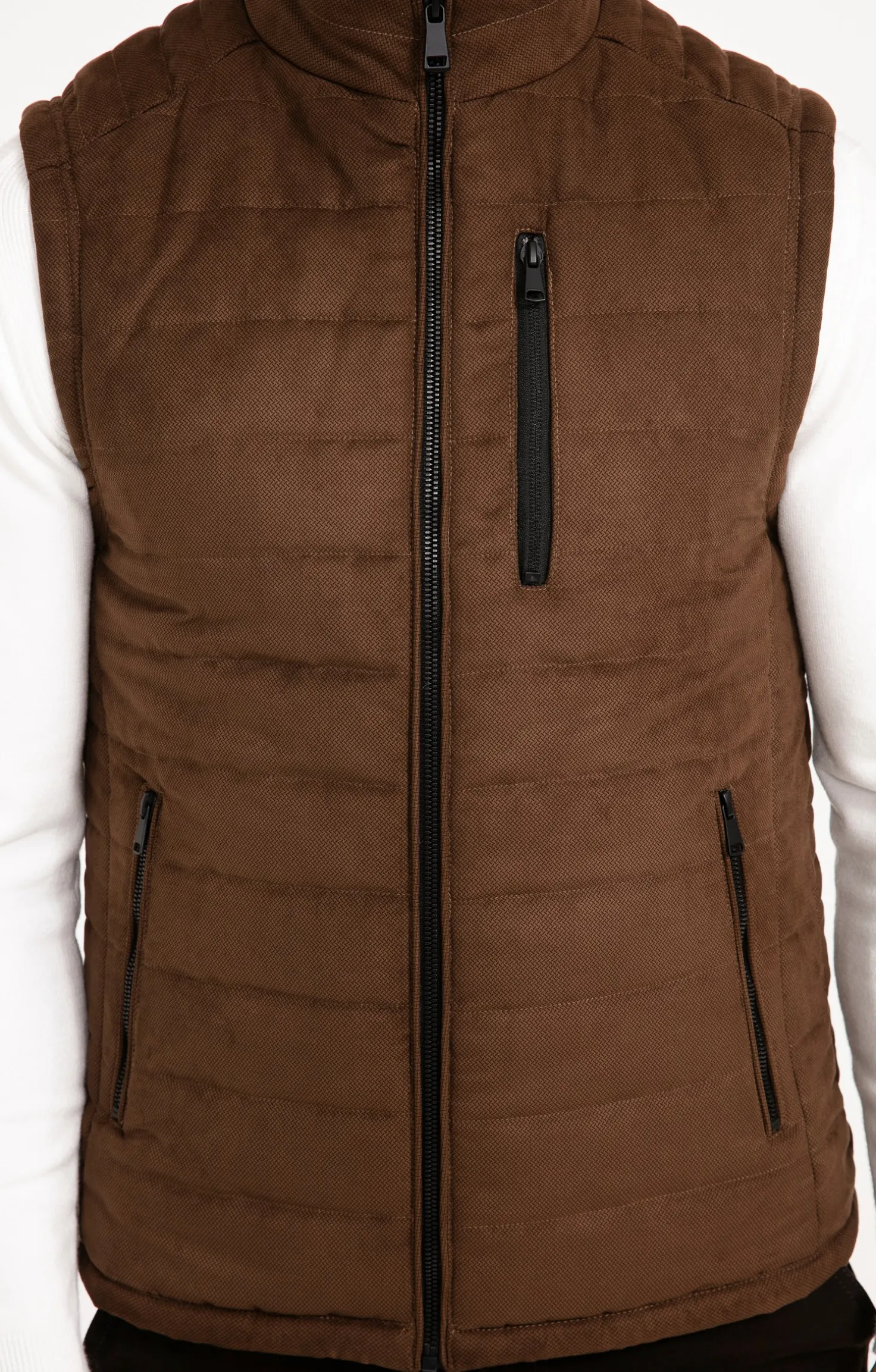 Blouson sans manches DD SUEDE -