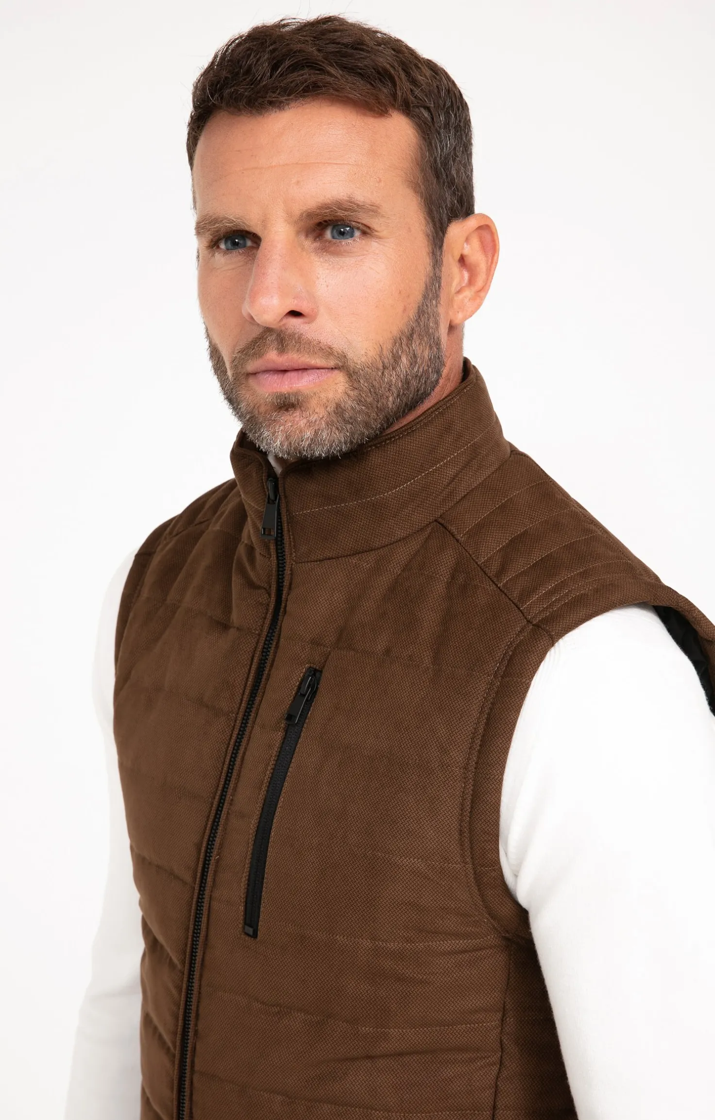 Blouson sans manches DD SUEDE -