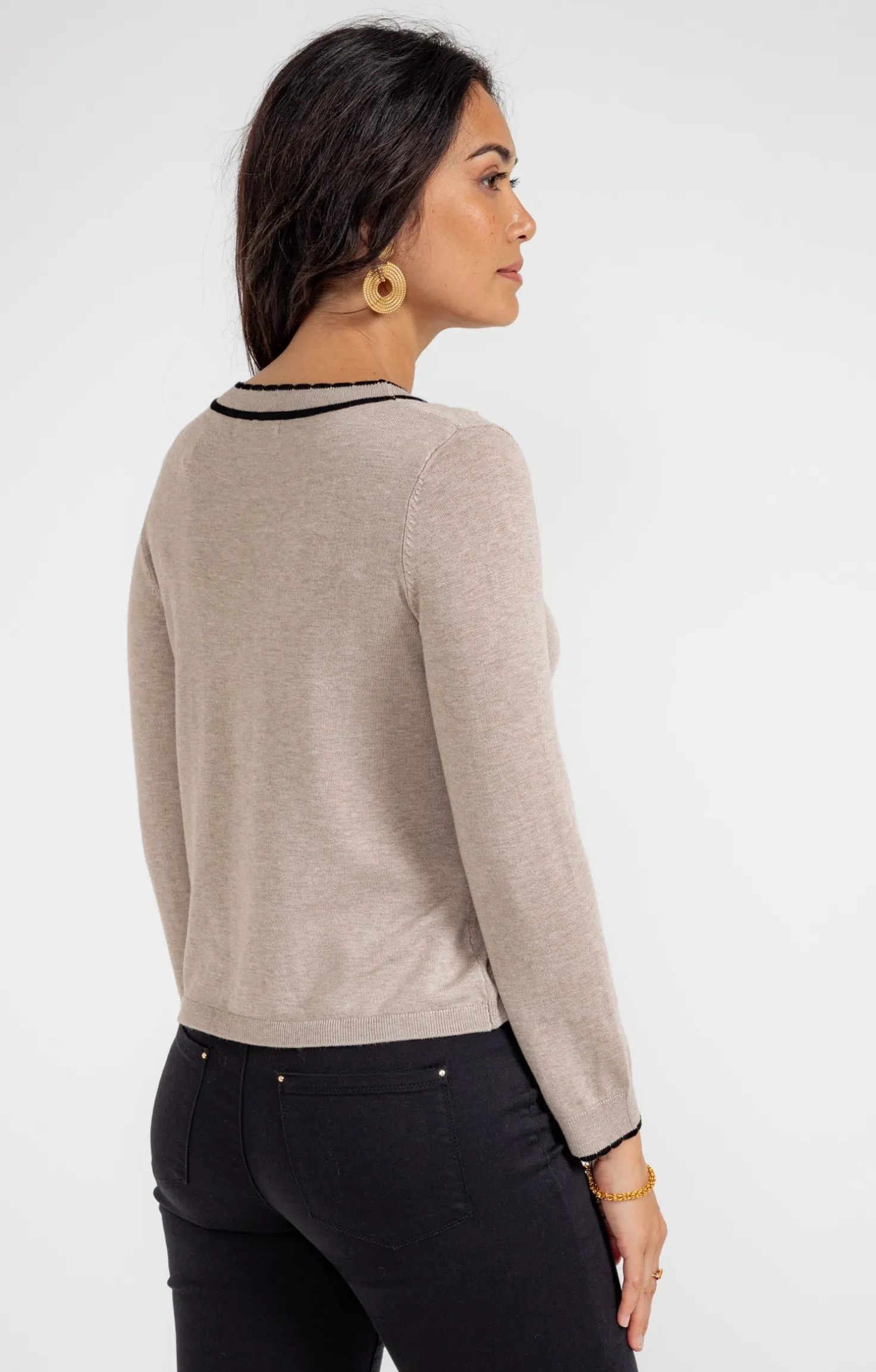 Cardigan boutonné -