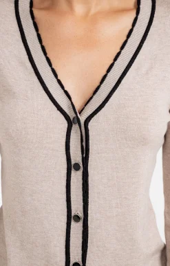 Cardigan boutonné -