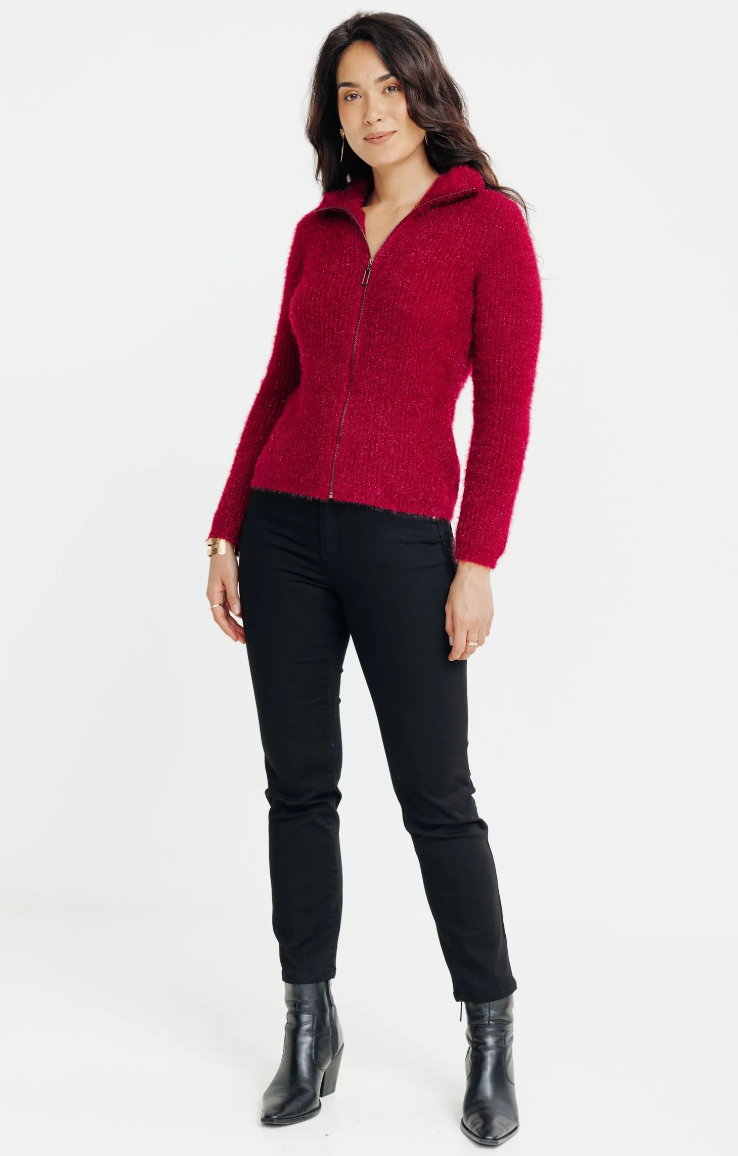 Cardigan col camionneur -