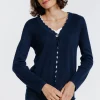 Cardigan col V -