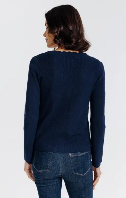 Cardigan col V -