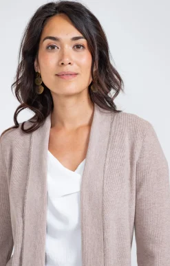Cardigan côte anglaise -