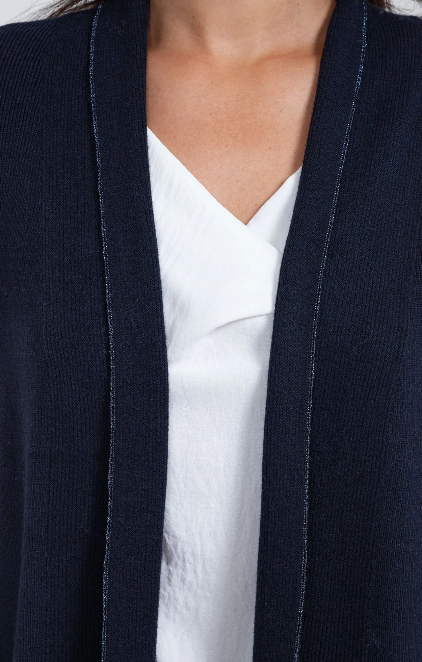 Cardigan côte anglaise -