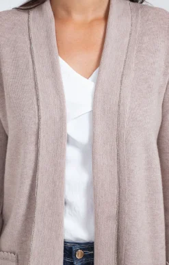 Cardigan côte anglaise -