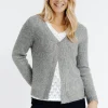 Cardigan maille anglaise -