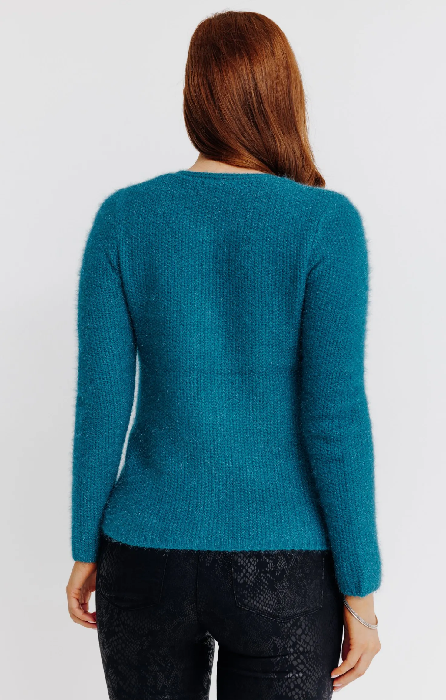 Cardigan maille fluffy -