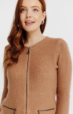 Cardigan maille fluffy -