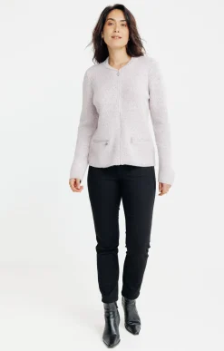 CARDIGAN MATIERE FANTAISIE -