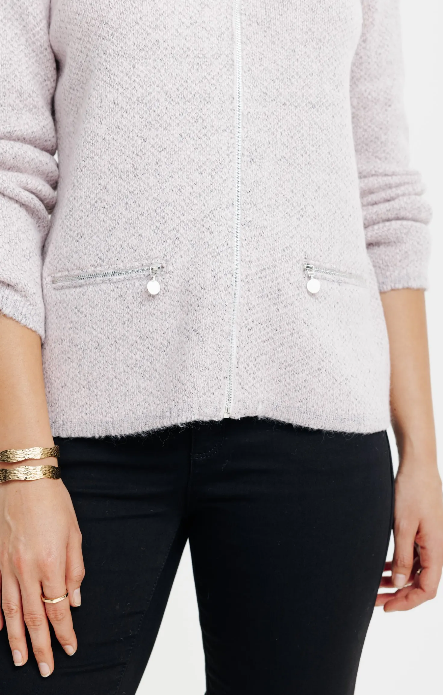 CARDIGAN MATIERE FANTAISIE -