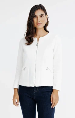 Cardigan matière fantaisie -