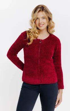 Cardigan zippé -