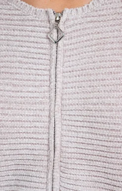 Cardigan zippé -