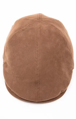 CASQUETTE PLATE SUEDINE -