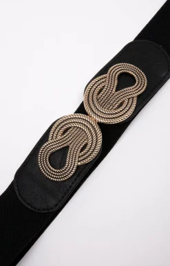 Ceinture élastiquée fine -