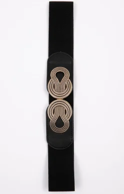 Ceinture élastiquée fine -