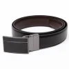 Ceinture réversible plaque -