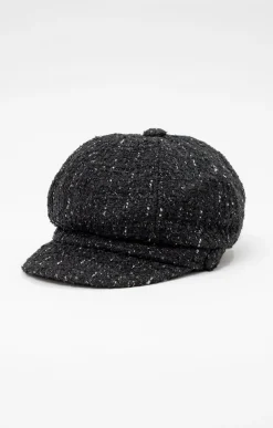 Chapeau gapette avec fils métalliques -