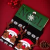 Chaussettes bois 3D -