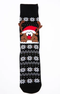 Chaussettes bois 3D -