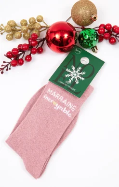 Chaussettes marraine -