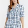 chemise à carreaux -