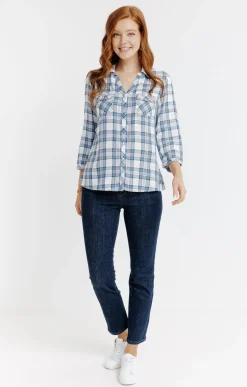 chemise à carreaux -