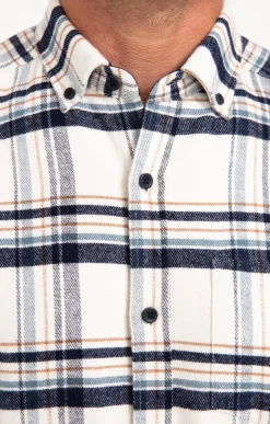 Chemise à carreaux manches longues NESS -