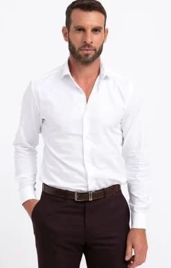 Chemise coupe ajustée Rubablanc -