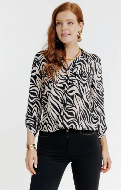 Chemise imprimé animal -