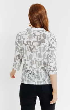 Chemise imprimé graphique -