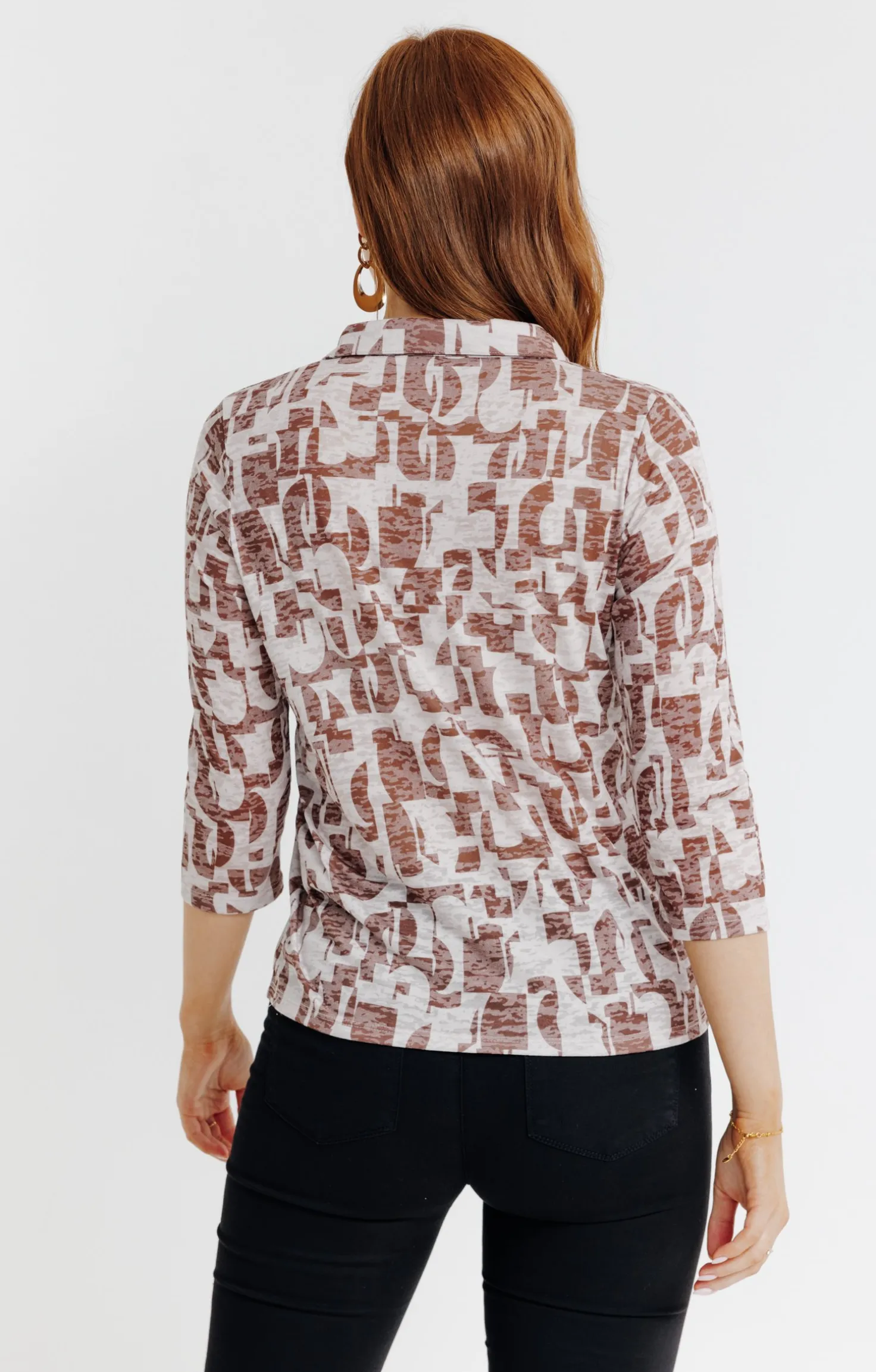 Chemise imprimé graphique -