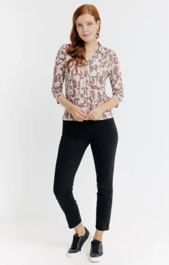 Chemise imprimé graphique -