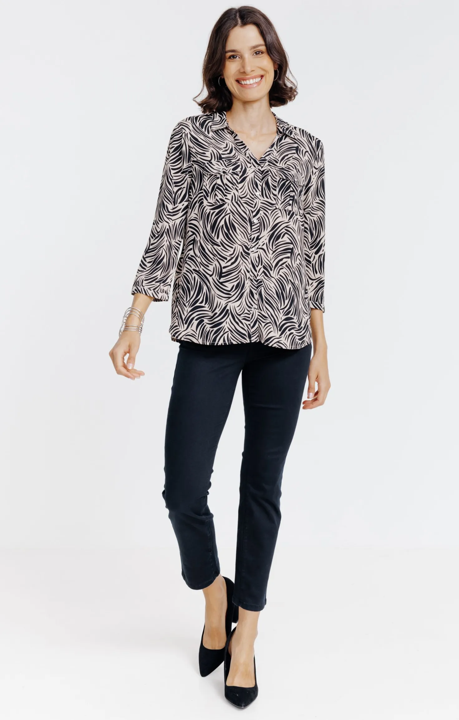 chemise imprimée -