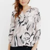 Chemise imprimée abstrait -