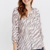 Chemise imprimée animal -