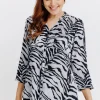 CHEMISE IMPRIME ANIMAL DETAIL SNAPS -