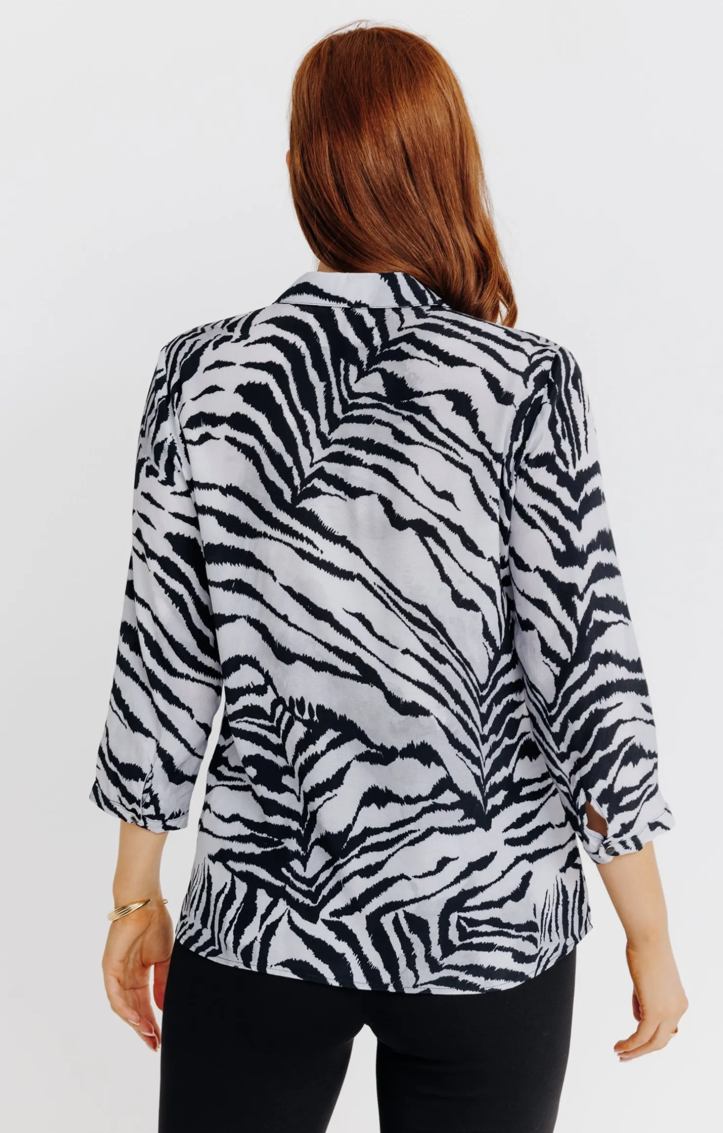 CHEMISE IMPRIME ANIMAL DETAIL SNAPS -