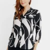 Chemise imprimée graphique -