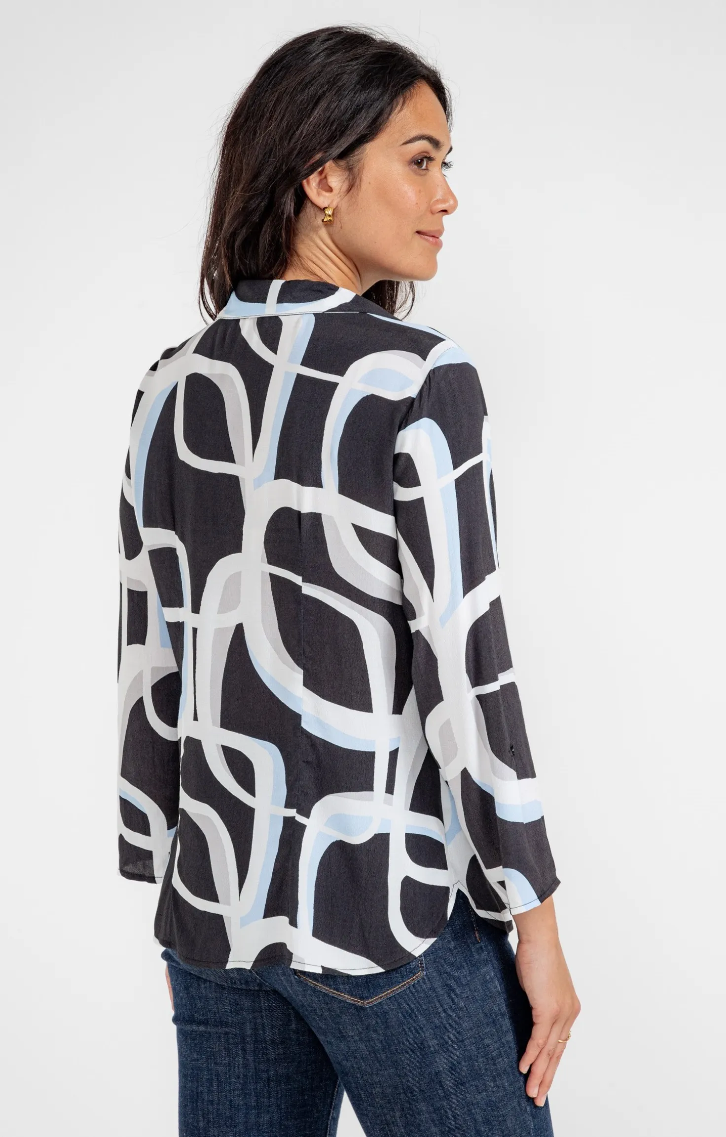 Chemise imprimée graphique -