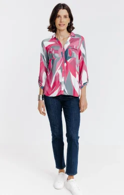 Chemise imprimée graphique -