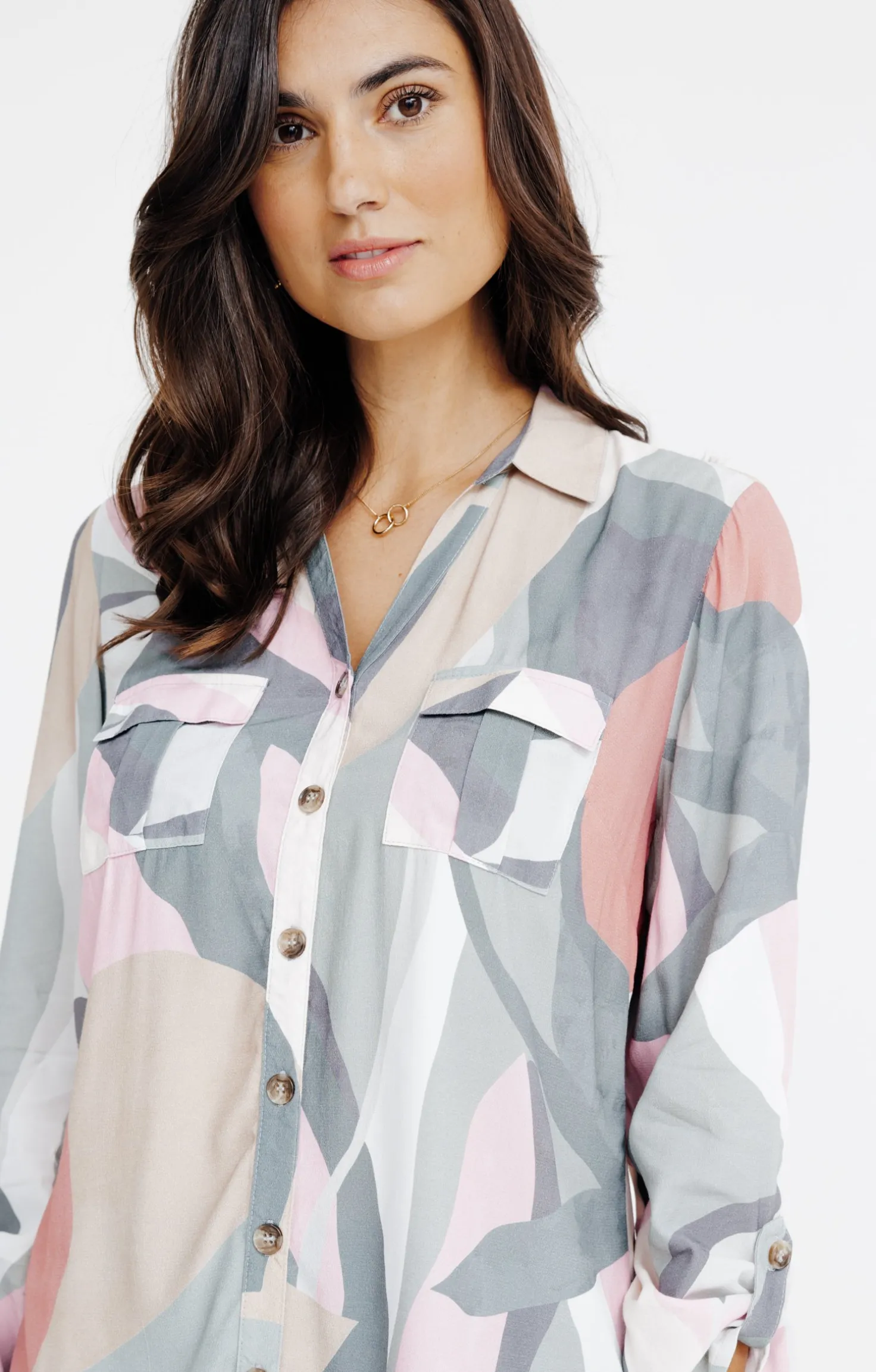 CHEMISE IMPRIMEE BOUTONNEE -