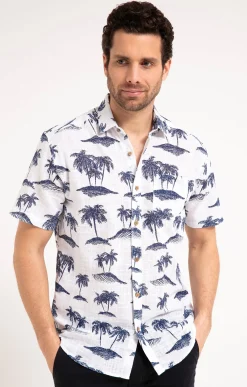 Chemise manches courtes ISLAND -