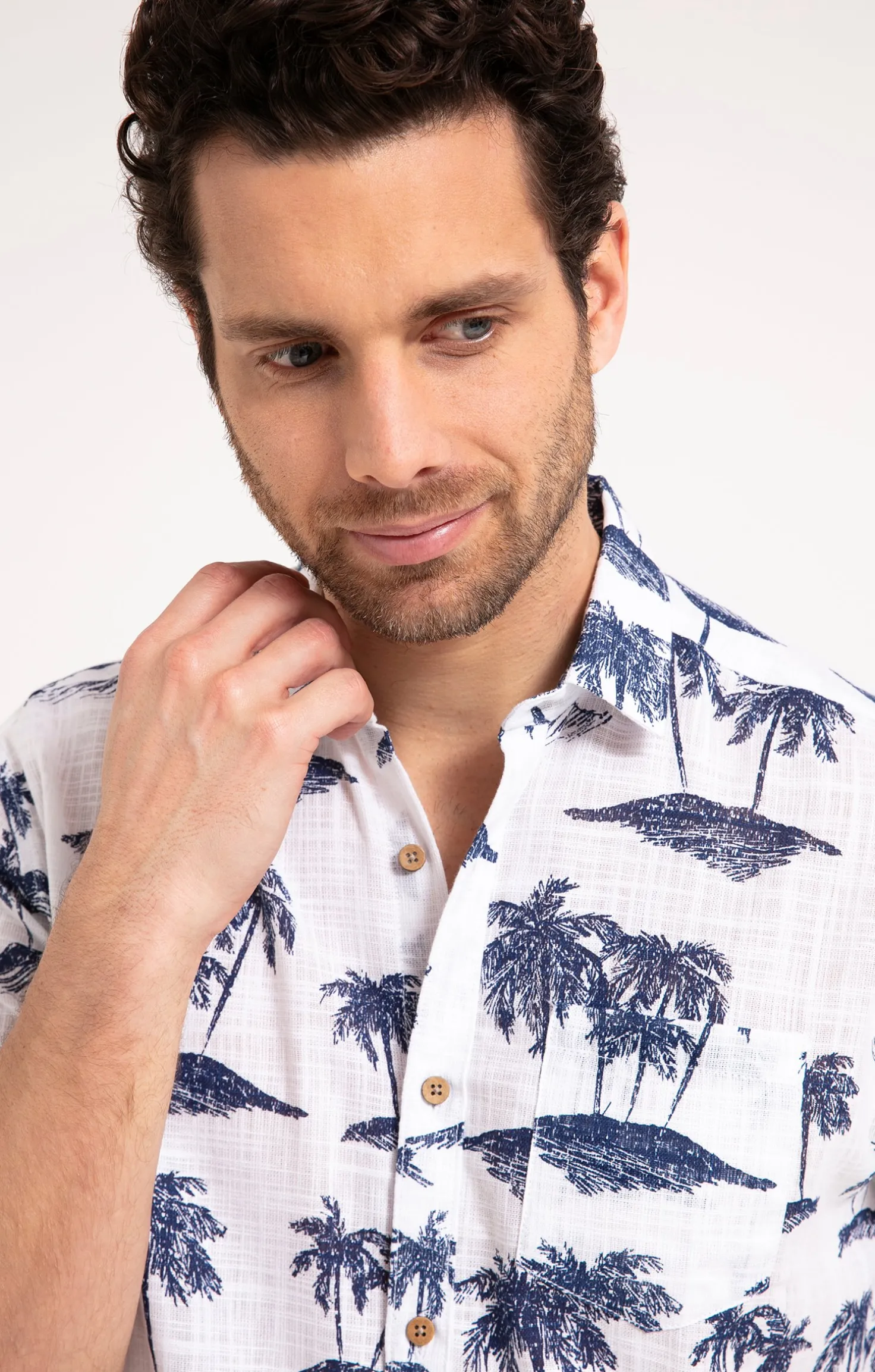 Chemise manches courtes ISLAND -