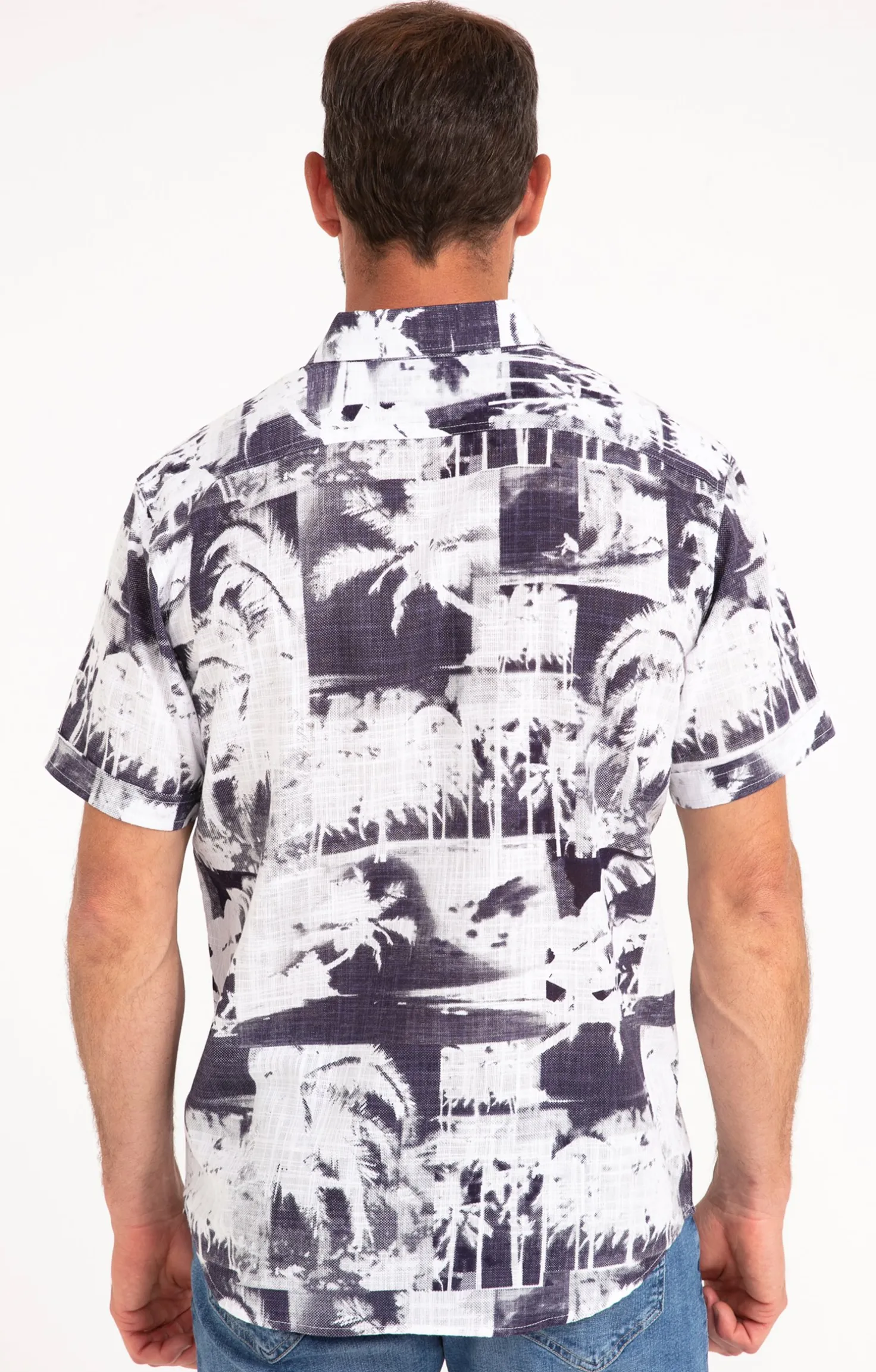 Chemise manches courtes PALMITO -