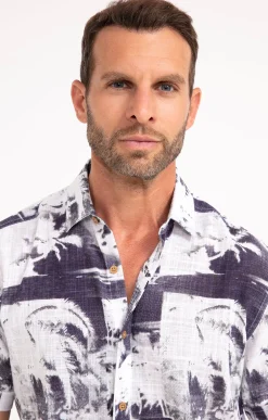 Chemise manches courtes PALMITO -