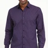 Chemise manches longes MACK Prune -