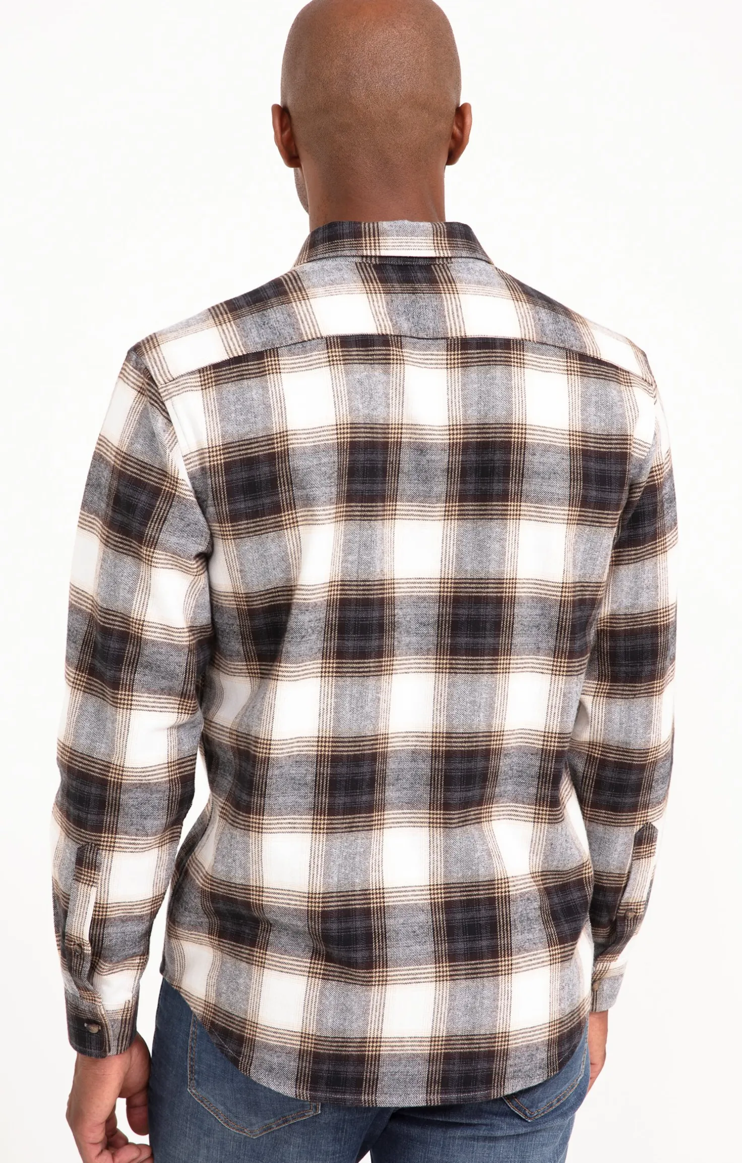 Chemise manches longue BROWN -